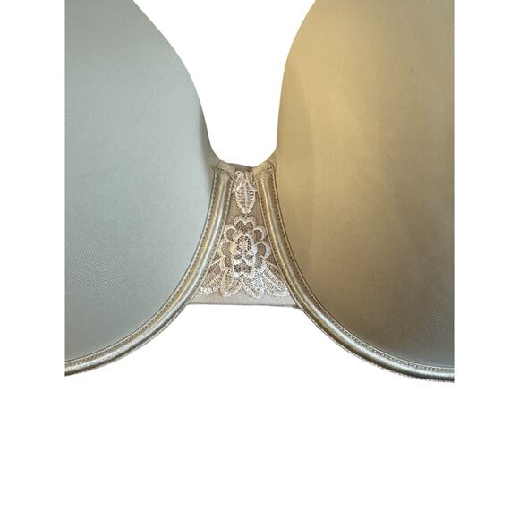 Vanity Fair Beauty Back Underwire Comfort Beige Padded Adjustable 76380 42D - Picture 5 of 7